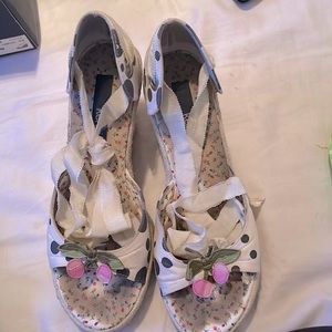 Kenzie Hamm Black Canvas Espadrilles